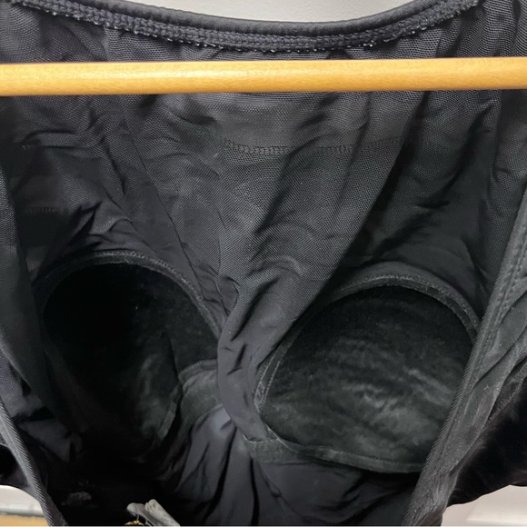 ⬇️$50 Longitude black/white high neck one piece swimsuit size 14 - Picture 2 of 5